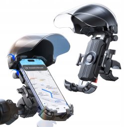 Joyroom Joyroom JR-ZS526 Sunshade Cycling Phone Mount (Helmet Version) Black