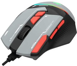 Mysz Tracer Mysz TRACER GAMEZONE SPECTRA GREY RGB USB