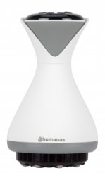 AD Accessories Masażer antycellulitowy z funkcją bańki chińskiej Humanas DermaSmooth Revive EMS - biały