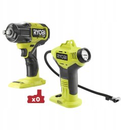 Zestaw elektronarzędzi Ryobi Zestaw Ryobi Klucz udarowy 900Nm + kompresor RIW18XPI-0