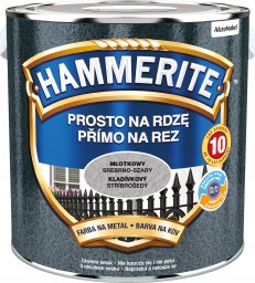 Adhesive Products GmbH Hammerite Prosto Na Rdzę farba do metalu młotkowy srebrno-szary 2,5L