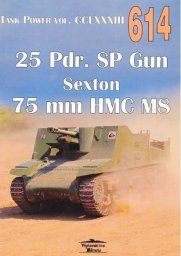 Militaria 25 Pdr. SP Dun Sexton 75mm HMC M8 nr 614