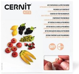 Cernit Mini owoce DIY glinka polimer