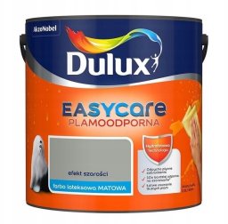 Adhesive Products GmbH Dulux EasyCare farba lateksowa ścienna Efekt Szarości mat 2,5L