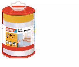 Folia malarska Tesa TESA Easy Cover Perfect+ Przezroczysty 33000 x 5500 mm Polietylen wysokiej gęstości (HDPE)