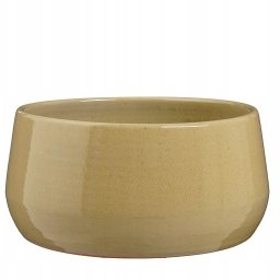 Edelman Donica ceramiczna nowoczesna gładka beżowa 34 cm 1szt
