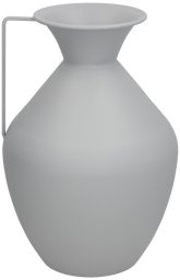 Decorlife Waza szary metal 15.5D x 36 x 24 cm DECORLIFE 8445393395852 (8445393395852)