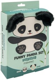Mediheal MOND'SUB Zestaw - ujędrniająca maska do twarzy i opaska panda 24ml