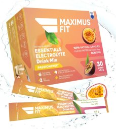PowerLocus MaximusFit Passion Fruit Suplementy, Elektrolity