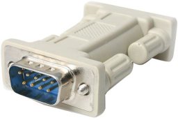 StarTech .com DB9 RS232 Szeregowy adapter nullmodemowy wtyk/wtyk - adapter nullmodemowy - DB-9 (M) do DB-9 (M) - dla P/N: SV1115IPEXGB, SV1115IPEXT, SV1110IPEXT-KIT, SV1110IPEXGB, SV1110IPEXT