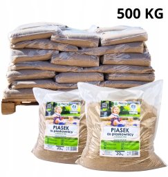Feniks Eko PIASEK 500 KG DO PIASKOWNICY (25x20kg), drobny, niebrudzący ATEST