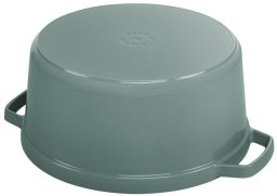 STAUB Staub La Cocotte 24cm round Eukaliptus Cast Iron