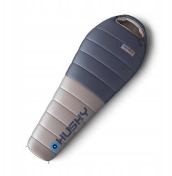 Husky Husky Śpiwór puchowy DOPY -25 °C, 85 x 220 cm, 1,69 kg, niebiesko-szary