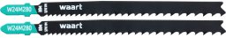 Waart WAART Brzeszczoty T 110 mm 5/10TPI drewno metal 2 szt