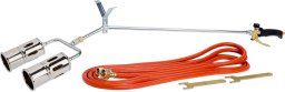 Drel DREL Palnik dekarski 2 dysze 60 mm lanca 600 mm wąż 5 m