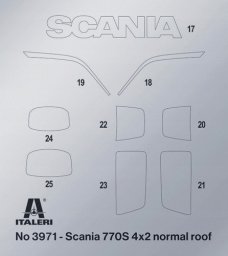 WITTMAX 1:24 Scania S770 4x2 normal roof 'grey cab'