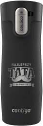 Contigo Kubek termiczny West Loop 3.0 470ml - Najlepszy Tata - Czarny Mat