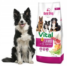 Nutra Gold Gold Dog Vital Premium Lamb & Rice 12kg