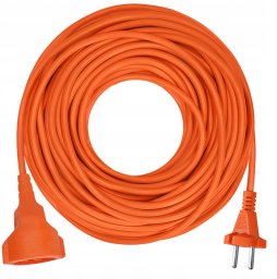 Solight 1z elastyczne złącze 15m 2 x 1,5mm2 pomarańczowy