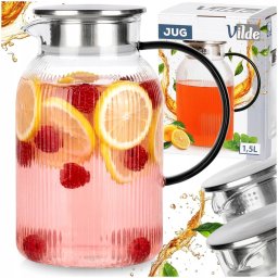 Vilde Dzbanek szklany z pokrywką 1,5 l