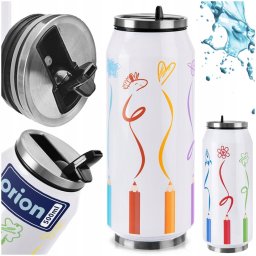Orion Kubek termiczny puszka kredki 500 ml