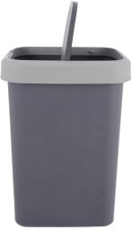 Kosz na śmieci Stefanplast Kosz na śmieci plastikowy szary 25 l