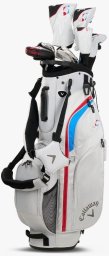 CALLAWAY Zestaw kijów do golfa CALLAWAY XR-26 (12 kijów z torbą standbag/na nóżkach szaro-nieb-czerw, szafty grafitowe regular)