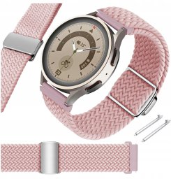 4kom.pl Pasek ChronSmarta do Samsung Galaxy Watch 4 5 6 7 40mm 42mm 46mm Classic Pro (Wzór 01)