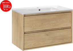 UAB KAME Zestaw meblowy 80cm z umywalką meblową Lava