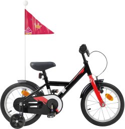 vidaXL vidaXL Rower Dziecięcy 12 Cali dla dzieci w wieku 2-4 lata Czarny