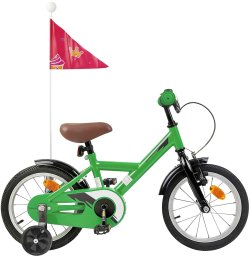 vidaXL vidaXL Rower Dziecięcy 12 Cali dla dzieci w wieku 2-4 lata Zielony