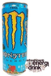 Monster o smaku mango napój energetyczny energy drink chiński 330ml