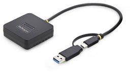 Stacja dokująca StarTech STARTECH.COM USB-C i USB-A na M.2 NVMe Dock Adapter 10Gbps Tool-Free zewnętrzny M.2 NVMe SSD Reader B+M i M-Key