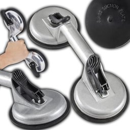 Delphi Tools Przyssawka podwójna do szyb uchwyt do szkła glazury płytek aluminium pro or1256