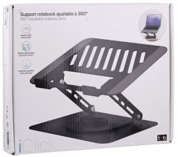 TnB Podstawka Metalowa Stojak Laptop Tablet Do 15 Cali 15" Regulacja Obrót 360° / Nbstand360