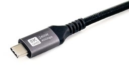 Kabel USB Equip Equip 128380 kabel USB USB4 Gen 3x2 0,5 m USB C Czarny