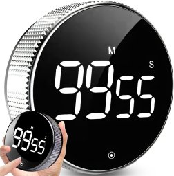 Minutnik Minutnik led kuchenny elektroniczny stoper timer magnetyczny czasomierz er1060