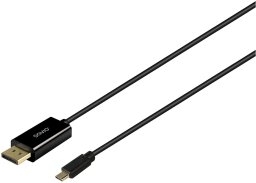 Kabel USB Savio Savio CL-207 kabel USB 2 m USB C Czarny
