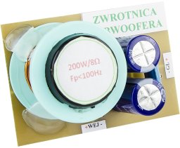 Subwoofer samochodowy Blow 5931#                Zwrotnica głośnikowa subwoofera 200w/8ohm