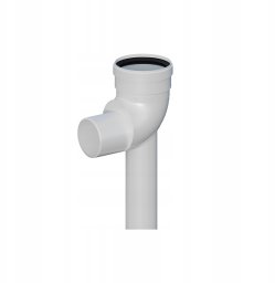 CableMod KOLANO PP 87ST RED DN80/60 NA PODST L500 Z USZCZ