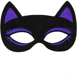 Arpex Maska na Halloween flokowana Kot