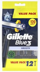 Procter GILLETTE Blue 3 Smooth Maszynka do golenia dla mężczyzn 1 op. - 12 szt.