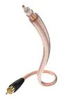 Inakustik In-Akustik Star Subwoofer Cable – Mono Cinch – 2 x Cinch – 10 m – Transparent