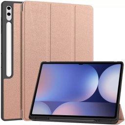 Etui na tablet 4kom.pl Etui Smart pokrowiec do Galaxy Tab S9 Ultra/ S10 Ultra 14.6 X910 X916 X926, różowe złoto