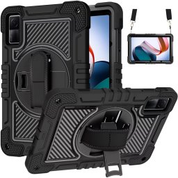 Etui na tablet SUPERO Etui pancerne z uchwytem Shockproof do Xiaomi Redmi Pad SE 2023 11", czarne