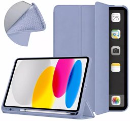 Etui na tablet SUPERO SMART do iPad 10.9 2022 Gen. 10 / iPad 11 2025 A16 Gen. 11 z klapką fioletowe