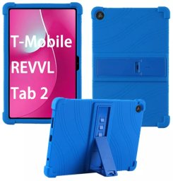 Etui na tablet SUPERO Etui ARMOR do T-Mobile T Tablet 2 10.1 5G 2025 podstawka case pancerne, niebieskie