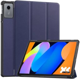 Etui na tablet 4kom.pl Etui SMART do Lenovo Idea Tab 11" ZAFR0378PL TB336FU TB336ZU 2025 z klapką, granatowe