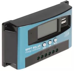 TST REGULATOR SOLARNY ŁADOWANIA AKUMULATORÓW SCC-40A-MPPT-LCD-M2
