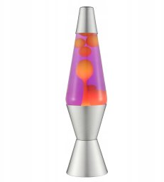 Lampki choinkowe lav Lava® Lampa Orange/Lila Srebrny base 37cm